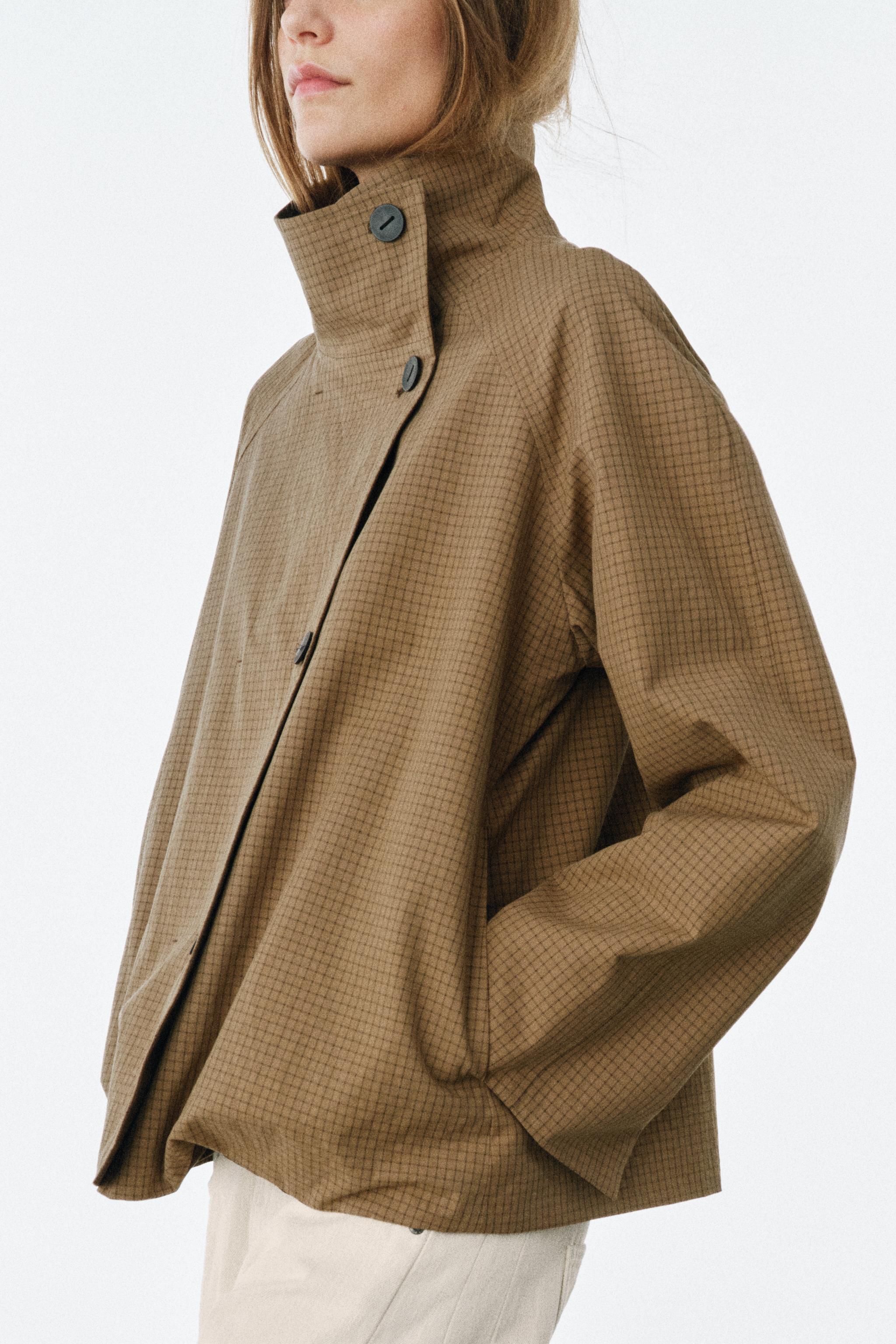 PLAID REVERSIBLE JACKET ZW COLLECTION